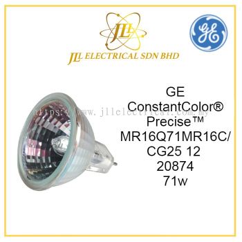 GE ConstantColor® Precise™ Halogen bulb MR16Q71MR16C/CG25 12 71w 20874