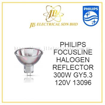 PHILIPS FOCUSLINE ELH HALOGEN REFLECTOR 300W GY5.3 120V 13096