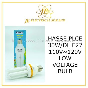 HASSE PLCE 30W/DL E27 110V~120V LOW VOLTAGE BULB