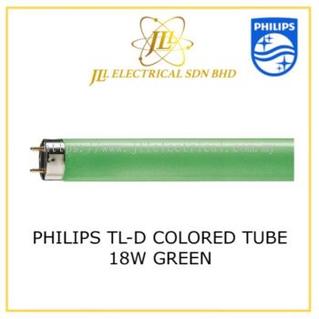 PHILIPS TL-D COLORED TUBE 18W GREEN