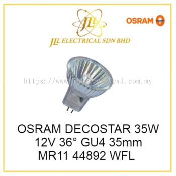 OSRAM DECOSTAR 35W 12V 36�� GU4 35mm MR11 44892 WFL 
