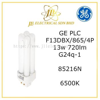 GE PLC F13DBX/865/4P 13w 720lm G24q-1 6500K 85216N Plug-in Compact Fluorescent