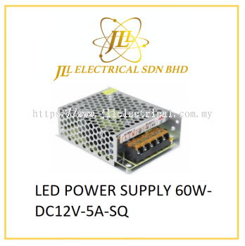 OEM LED POWER SUPPLY 60W-DC12V-5A-SQ