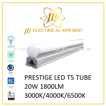 PRESTIGE LED T5 TUBE 20W 165-265V 1800LM 4FT [3000K/4000K/6500K]