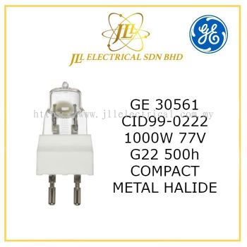 GE 30561 CID99-0222 1000W 77V G22 500h COMPACT METAL HALIDE