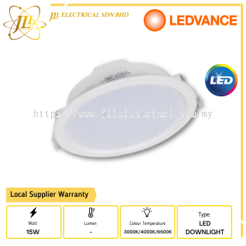 LEDVANCE LDECO DL60 6" 15W G1 LED DOWNLIGHT [3000K/4000K/6500K]