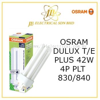 OSRAM DULUX T/E PLUS 42W 4P PLT 830/840
