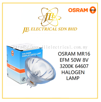 OSRAM MR16 EFM 50W 8V 3200K 64607 HALOGEN LAMP