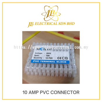 10 AMP PVC CONNECTOR