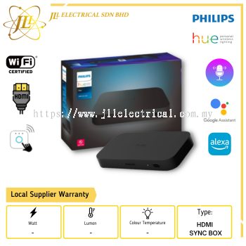 PHILIPS HUE HDMI SYNC BOX (FOR PHILIPS HUE PRODUCTS) - JLL Electrical Sdn Bhd