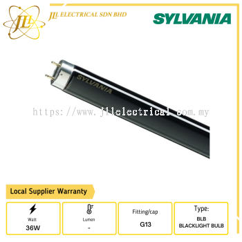 SYLVANIA F36T8 BLB 36W 103V G13 DIMMABLE BLACKLIGHT LAMP