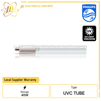 PHILIPS TUV 36T5 40W SP (SINGLE PIN) 863.9MM T5 UVC GERMICIDAL DISINFECTION LAMP