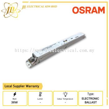 OSRAM QTIS E 1X36W 220-240V T8 ELECTRONIC BALLAST