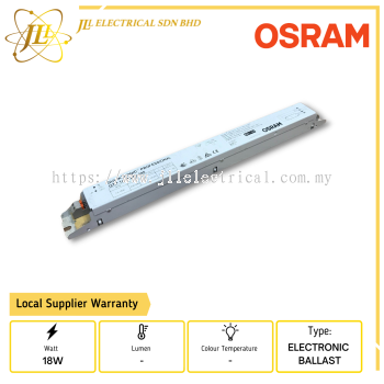 OSRAM QTP 1x18W 230-240V T8 ELECTRONIC BALLAST 