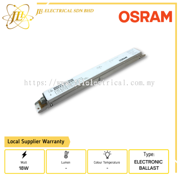 OSRAM QTEC S 2x18W 220-240V ELECTRONIC BALLAST 