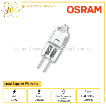 OSRAM 64265 HLX 30W 6V G4 765LM 3200K ROCKET HALOGEN LAMP 