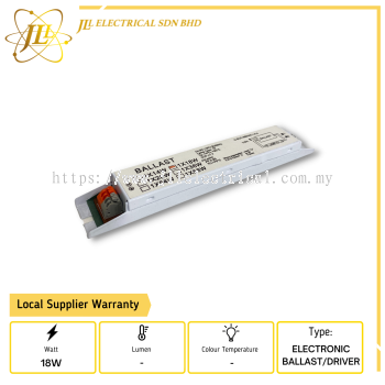 JLUX 1*18W 80-130V T5 ELECTRONIC BALLAST/DRIVER