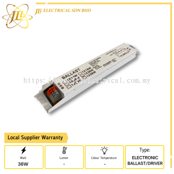 JLUX 1*36W 80-130V T5 ELECTRONIC BALLAST/DRIVER