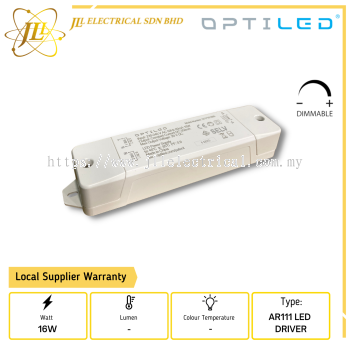 OPTILED 16W 220-240V MAX DC39V 350MA DIMMABLE LED DRIVER FOR ARRAY AR111 511701605