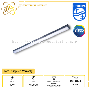 PHILIPS WT066C LED45 49W 4500LM L1500 PSU TB 6500K COOL DAYLIGHT LED WATERPROOF SUSPENDED LINEAR LAMP 911401823397