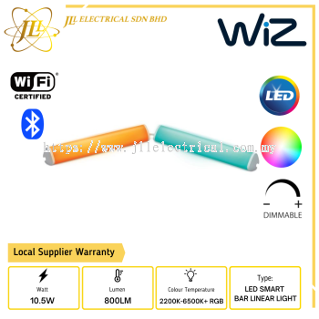PHILIPS WIZ 10.5W 800LM 2200K-6500K+ RGB DIMMABLE BLUETOOTH SMART DOUBLE LED BAR LINEAR LIGHT