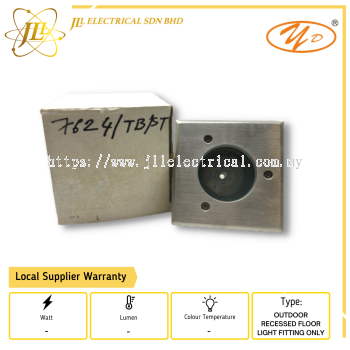 YD 7624/TB/ST OUTDOOR RECESSED FLOOR LIGHT FITTING ONLY (GU10/MR16)