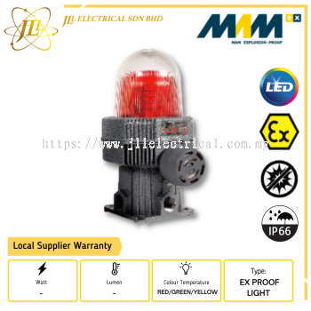MAM MAMAV SERIES IP66 LED EXPLOSION PROOF ALARM AND ANNOUNCE DEVICE AVIATION LIGHT [RED/GREEN/YELLOW]