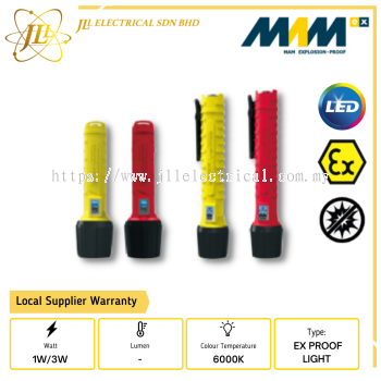 MAM MFL SERIES LED EXPLOSION PROOF HAND LAMP [1W/3W]