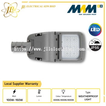 MAM MRL7025-B SERIES 100W~150W AC100~240V IP66 LED WEATHERPROOF STREET LIGHT [3000K/4500K/6000K] 