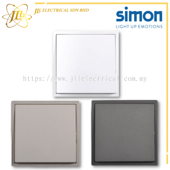 SIMON I7 701000 BLANK PLATE [MATT WHITE/GOLDEN CHAMPAGNE/GRAPHITE BLACK]