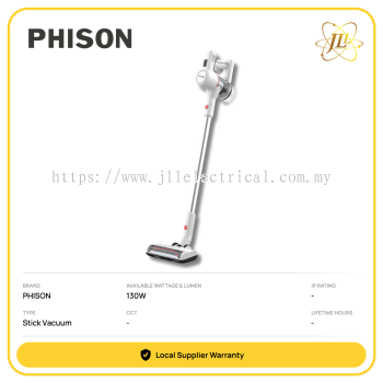 PHISON PVC-9123 2 IN 1 CORDLESS STICK VACUUM CLEANER 0.50LITER 240V 130W