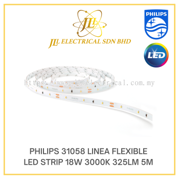 PHILIPS 31058 NON INSULATED LED STRIP 18W 12V 380LM 5METER 3000K WARM WHITE (DRIVER NOT INCLUDED) 
