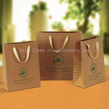 Luxury Brown Kraft Paper Bag