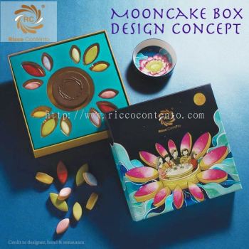 Square Mooncake Box
