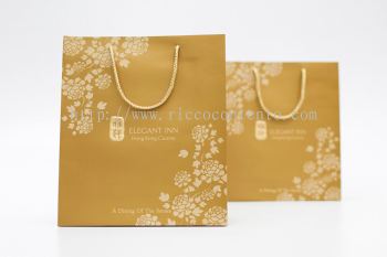 Elegant Inn - Gold Paper Bag