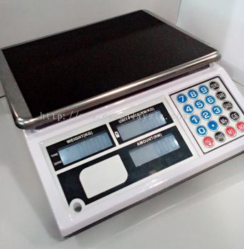 ELECTRONIC WEIGHING PRICE COMPUTING SCALE 30KG / 25 KG (8019) 