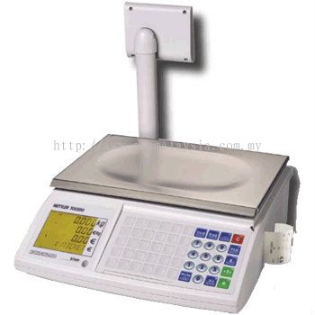 BARCODE LABEL WEIGHING SCALE BTWIN 30 KG METTLER TOLEDO 