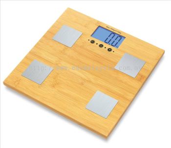 TANAKA - EWC Bamboo Bathroom Scale