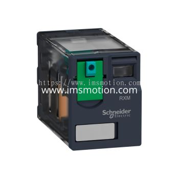 Schneider 12A 230VAC Miniature Plug-In Relay RXM2AB1P7