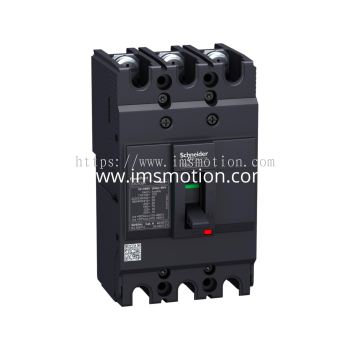 Schneider EasyPact 3P 3D 50A Molded Case Circuit Breaker EZC100H3050