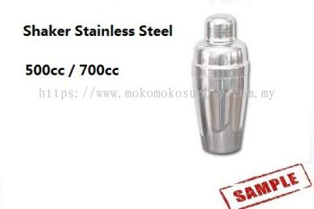 2 Shaker Stainless Steel
