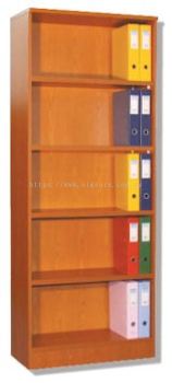 High Openshelf 5 tiers Cabinet (Full beech)