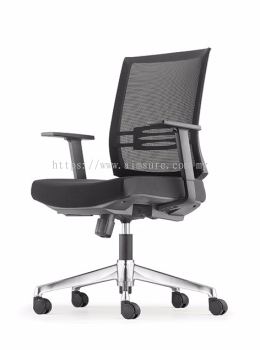 Intouch Presidential low back chair AIM8313N-AHB