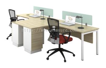 L shape workstation AIM SL series