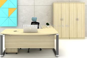 Director table with side cabinet AIM180A-O