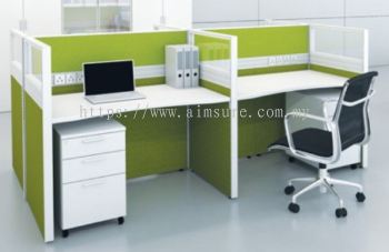 4 gang office workstation AIM4SBS