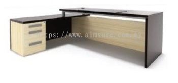 Hudson series L shape Director table AIM7HD 2(Back view)