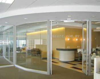 GLASS WALL PARTITION