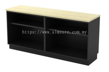 Dual Open Shelf Low Cabinet T2