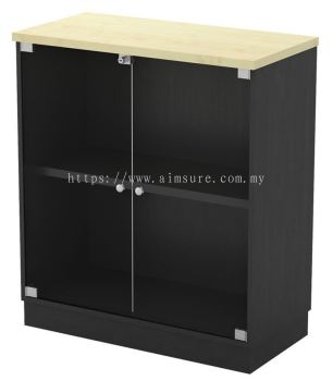 Low Cabinet with Swinging Glass Door T2